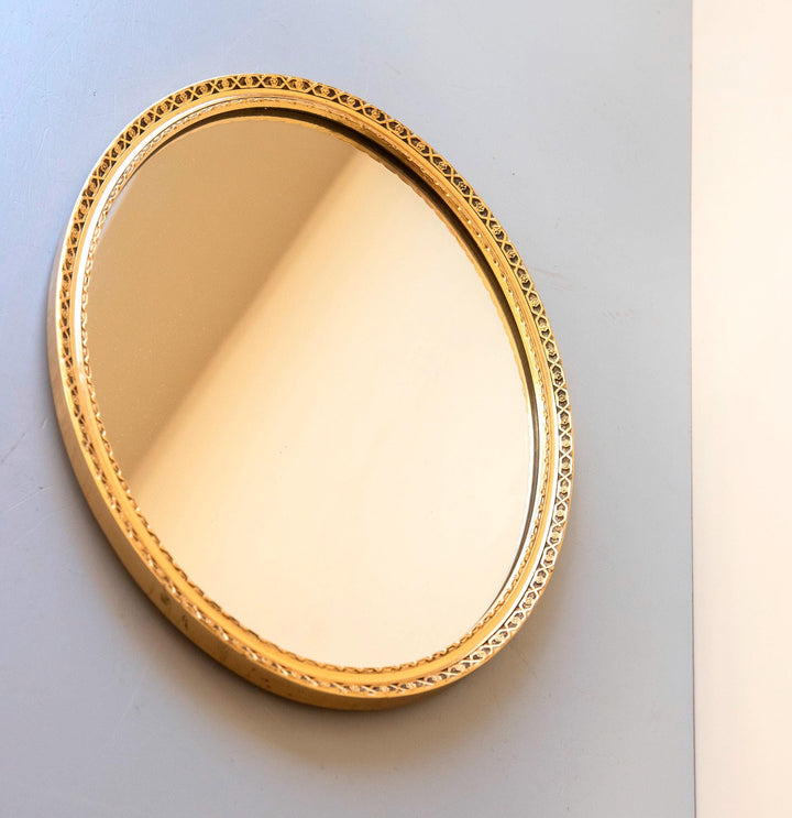 Dutch Louis XVI Style Ornate Wall Mirror, 1960s