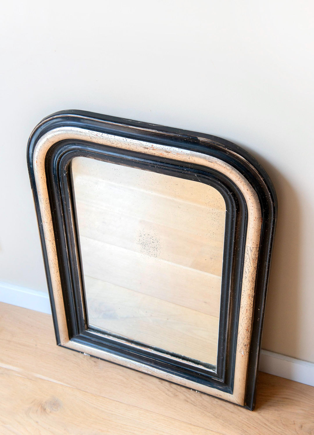 French Louis Philippe Arch Mirror, 19th Century