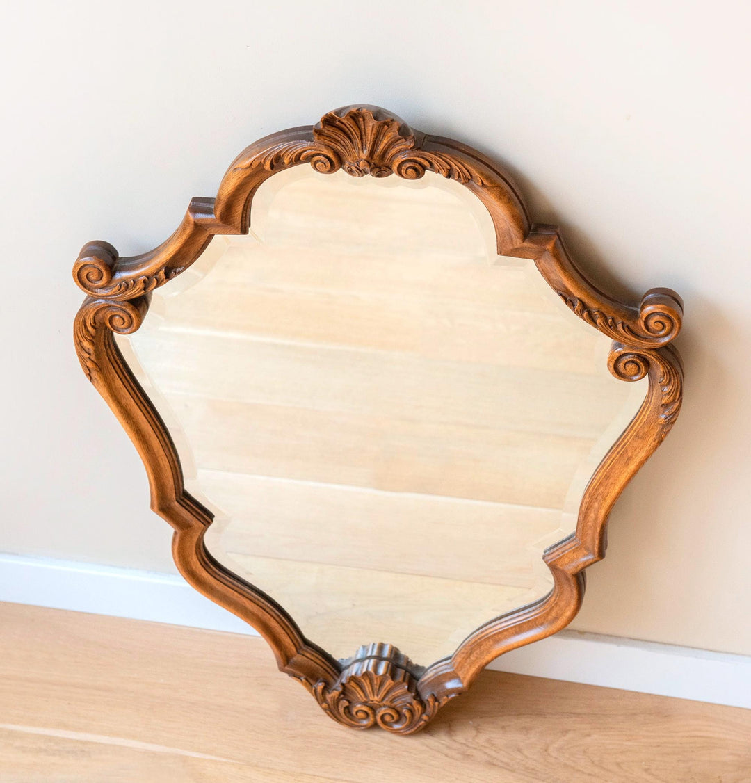 Antique Ornate Wall Mirror - Rococo Louis XV Style
