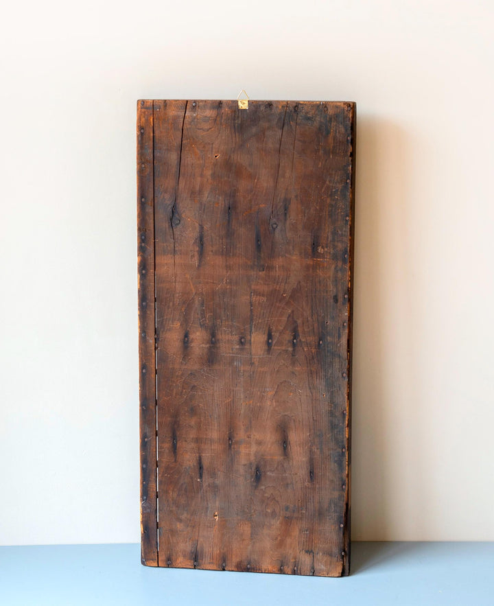 Antique Printer's Tray - Wooden Letterpress Type Case