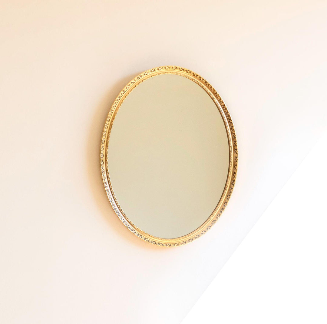 Dutch Louis XVI Style Ornate Wall Mirror, 1960s