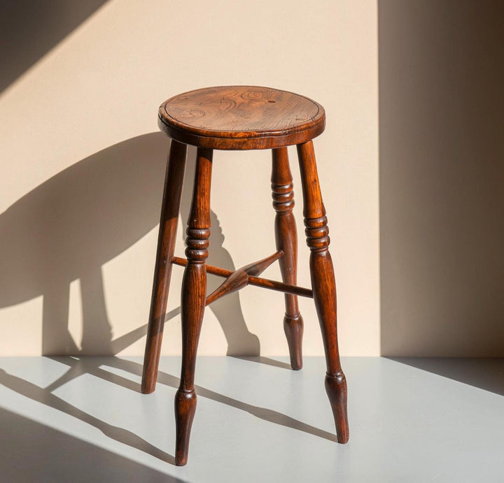 19th Century English Windsor Plant Stool