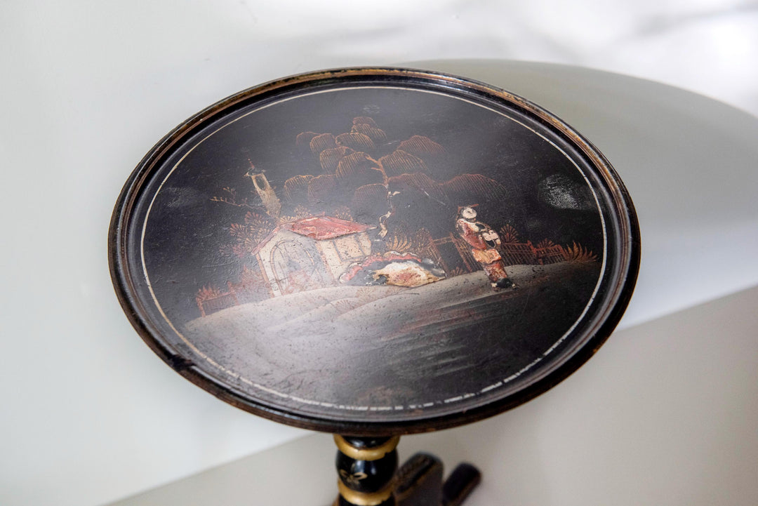Antique 19th Century Chinoiserie Wine Table