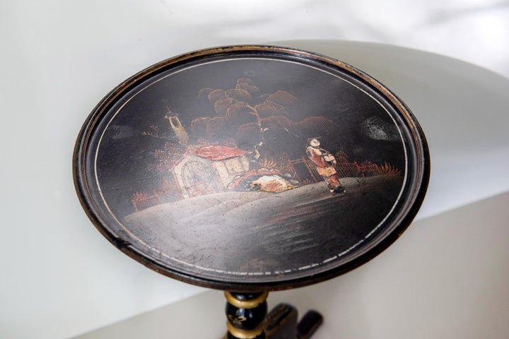 Antique 19th Century Chinoiserie Wine Table
