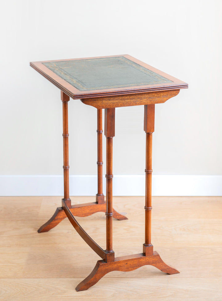Edwardian Faux Bamboo Nesting Tables
