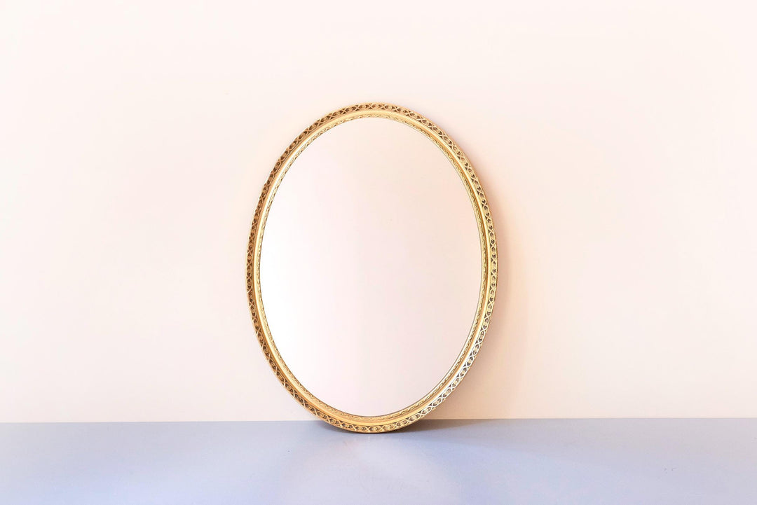 Dutch Louis XVI Style Ornate Wall Mirror, 1960s