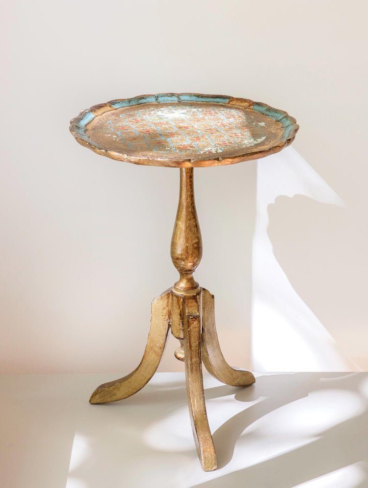Vintage Italian Florentine Wine Table