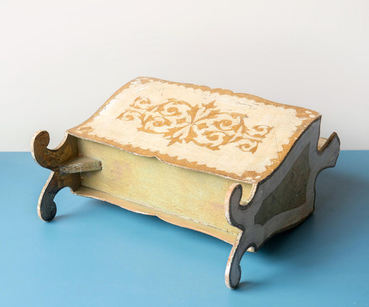 Vintage Florentine Magazine Rack