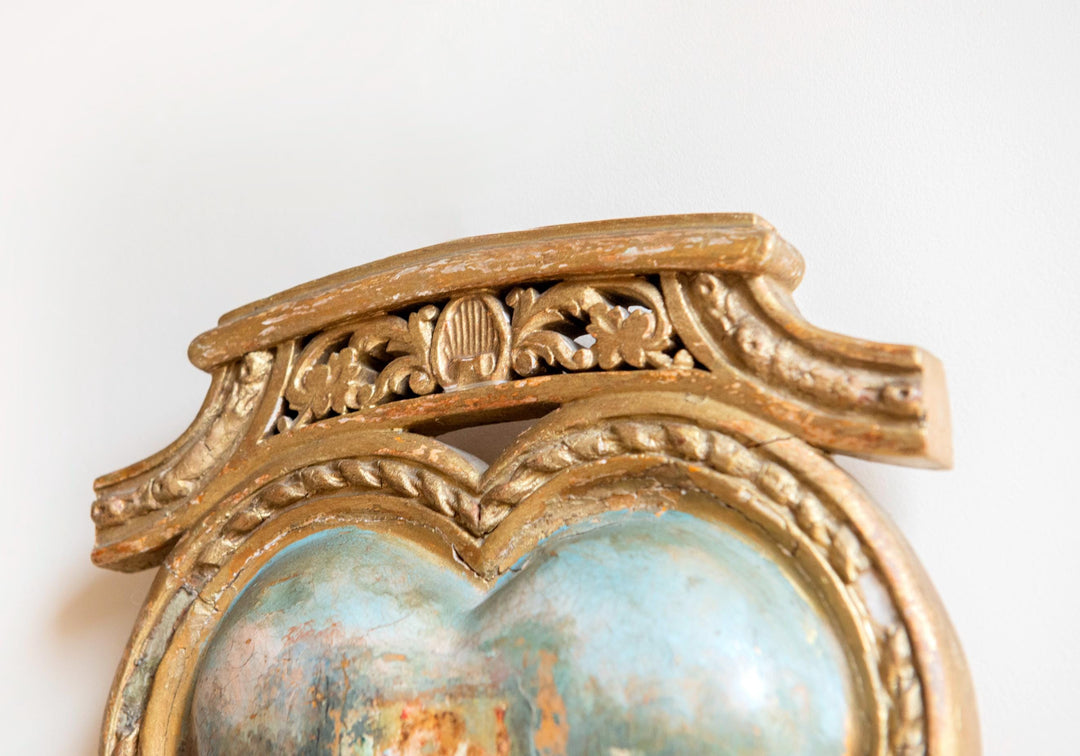 Antique French Giltwood Wall Sconce, 19th Century