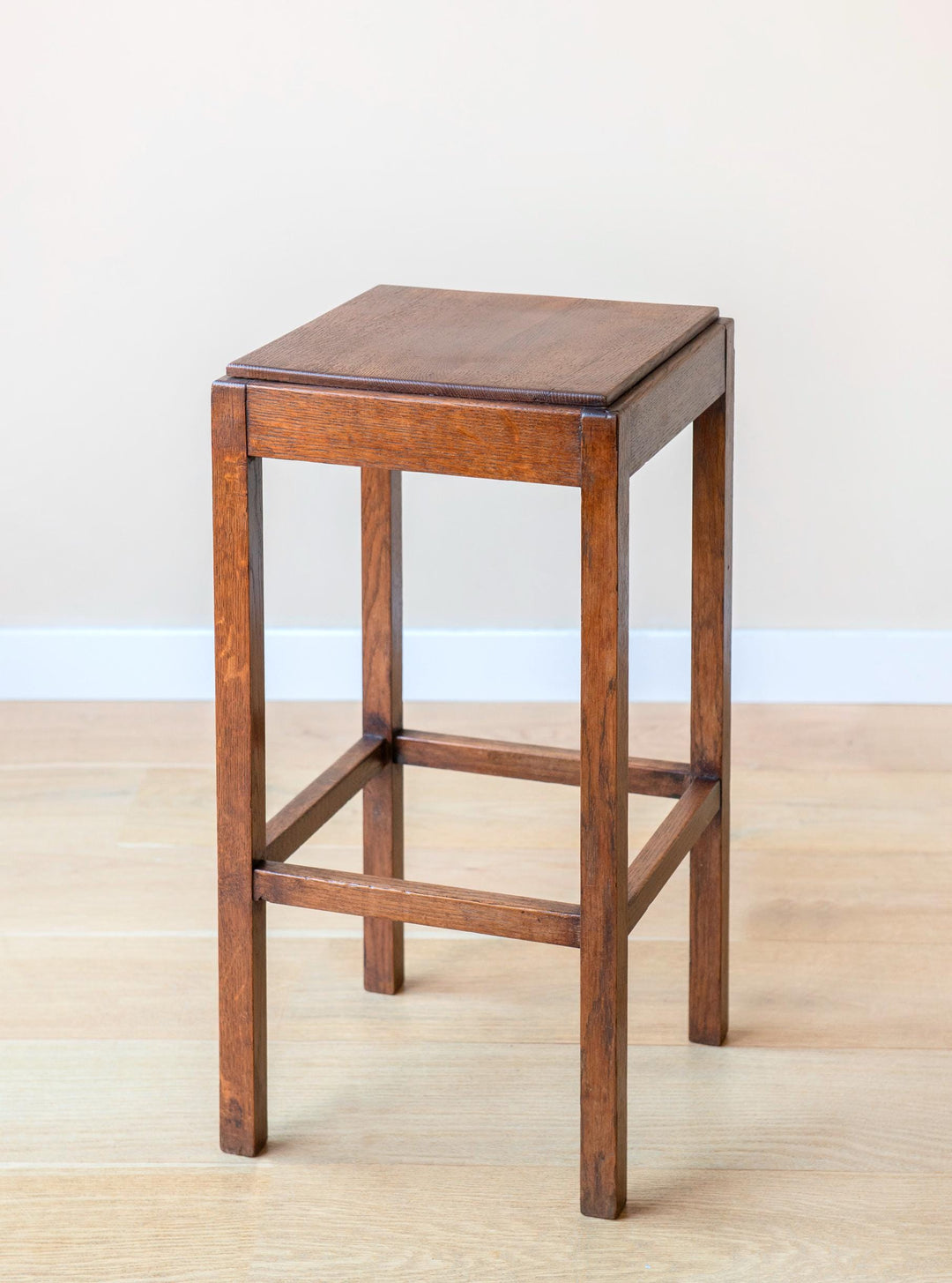 Art Deco Side Table - Dutch Oak Accent Table