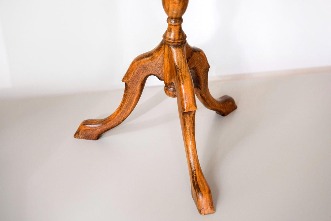 Antique Mahogany Wine Table - Georgian Tripod Table