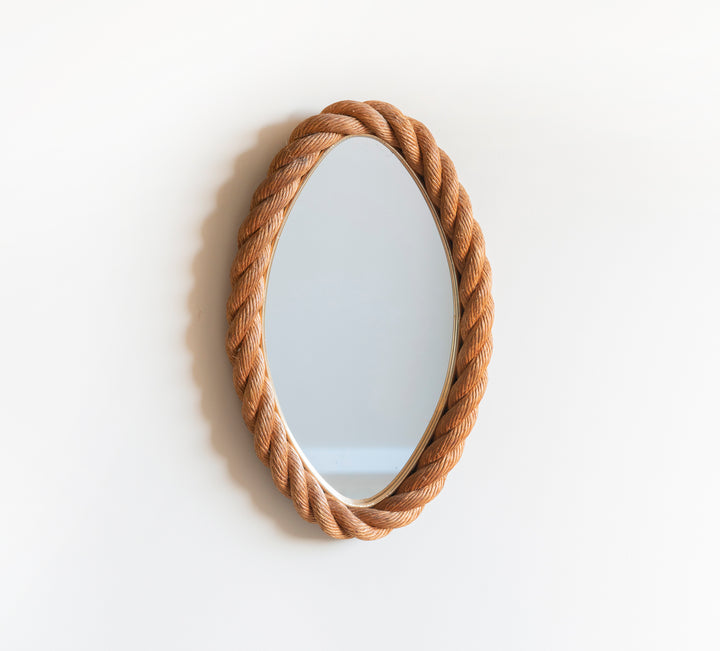Twisted Rope Mirror by Minet & Adoux, 1950s Design