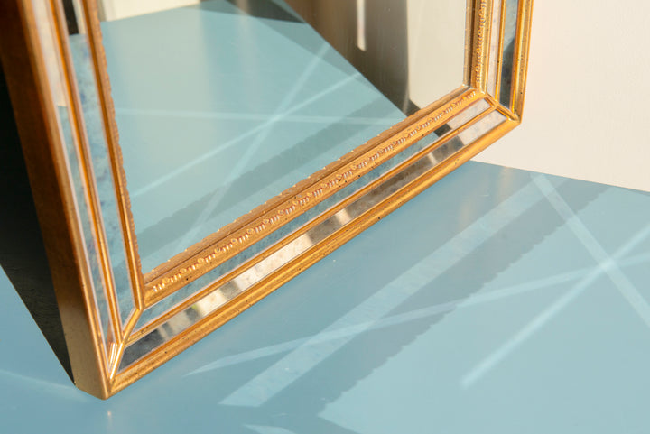 Vintage Venetian Golden Mirror, Deknudt