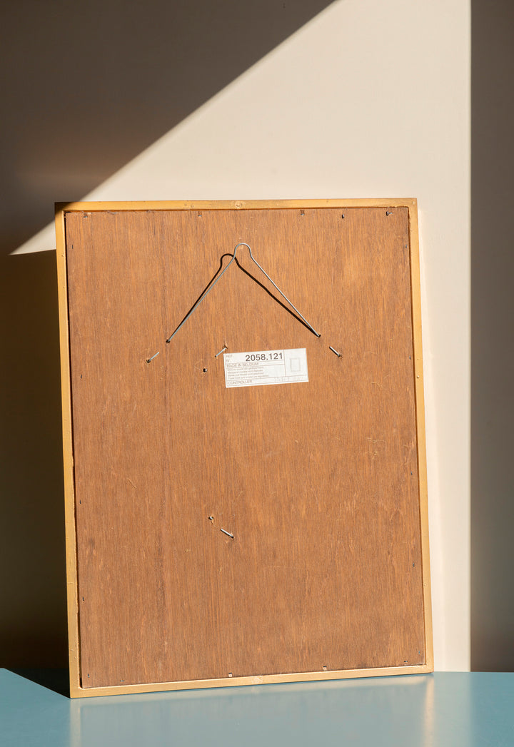 Vintage Venetian Golden Mirror, Deknudt