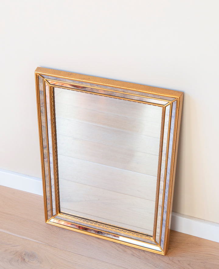 Vintage Venetian Golden Mirror, Deknudt