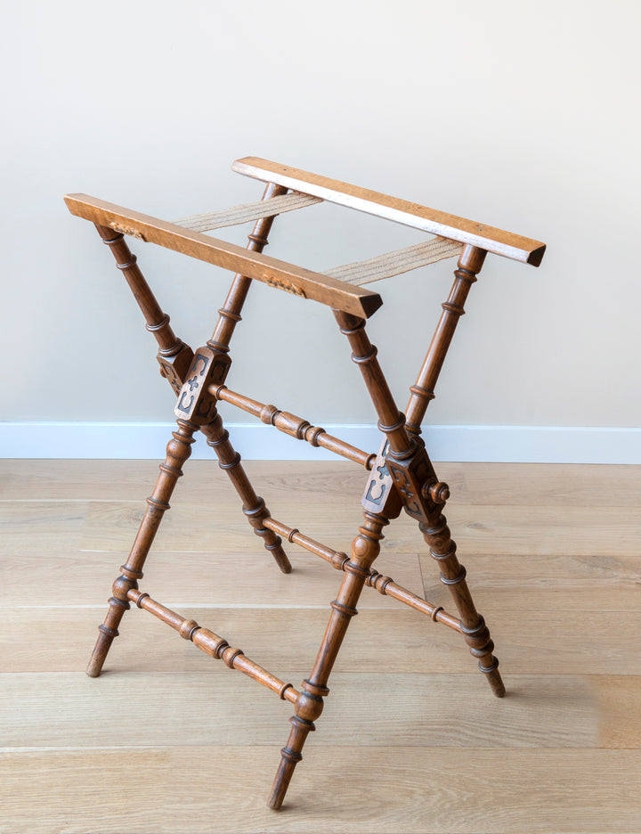 Antique Oak Butler Tray, 1920s