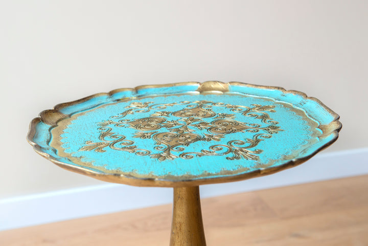 Italian Florentine Wine Table, 1960s Design