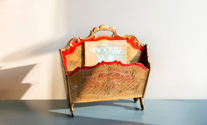 Florentine Italian Magazine Rack