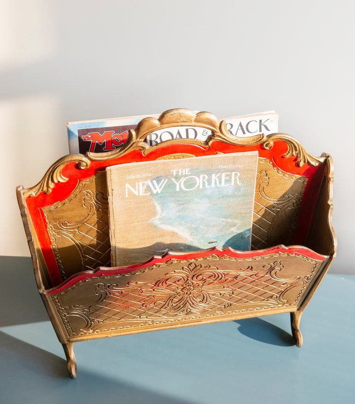 Florentine Italian Magazine Rack