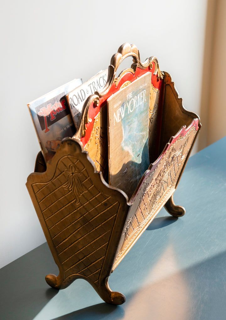 Florentine Italian Magazine Rack