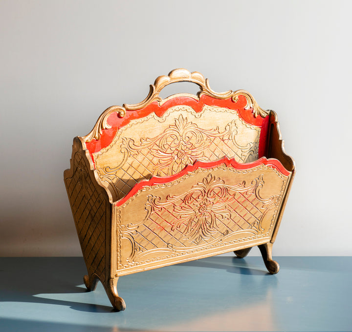 Florentine Italian Magazine Rack