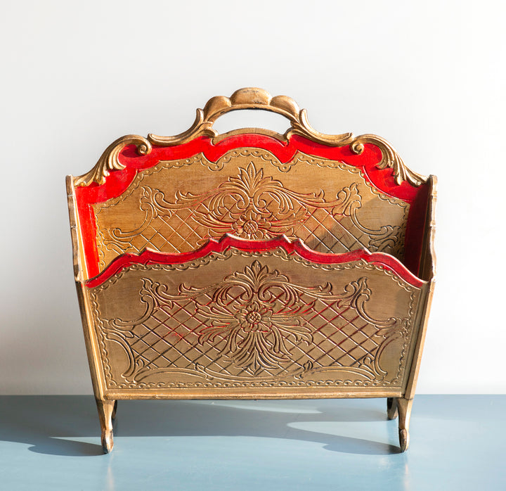 Florentine Italian Magazine Rack