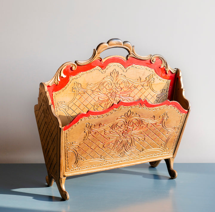 Florentine Italian Magazine Rack