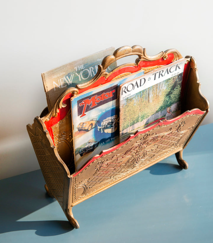 Florentine Italian Magazine Rack