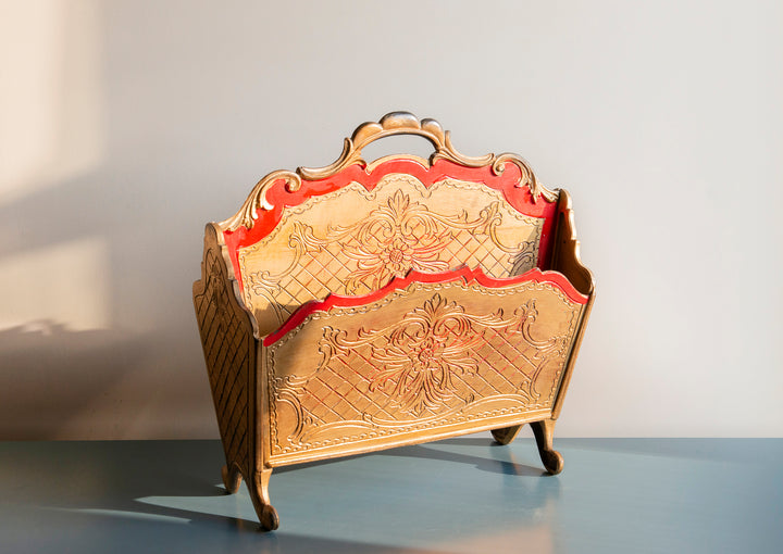 Florentine Italian Magazine Rack