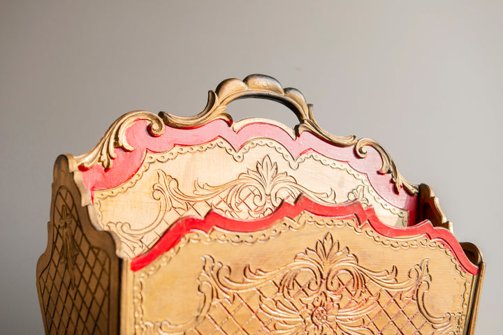 Florentine Italian Magazine Rack