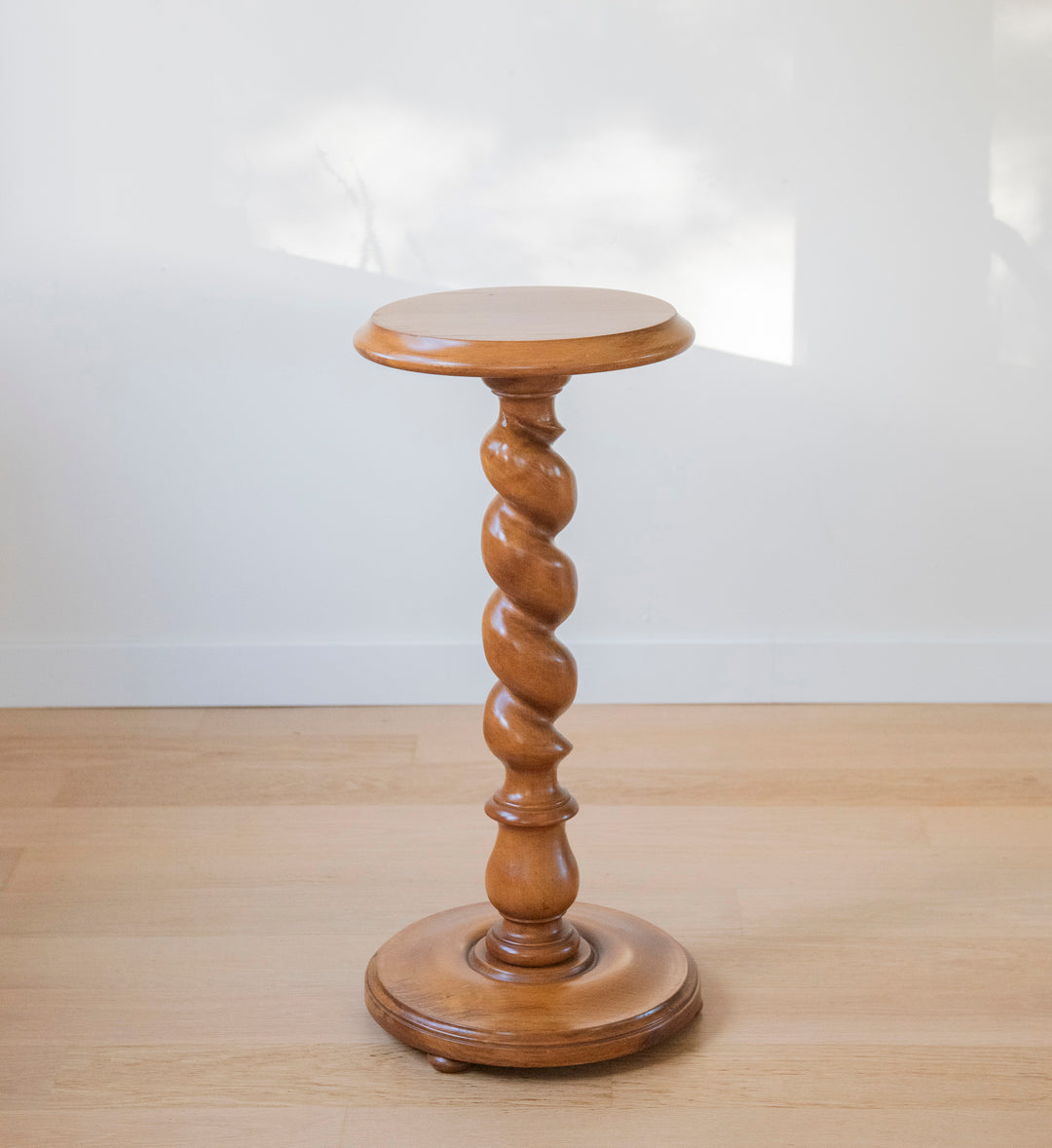 Antique Barley Twist Plant Stand
