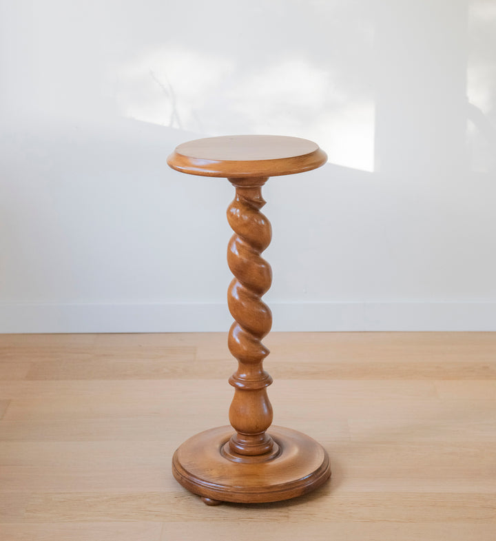 Antique Barley Twist Plant Stand
