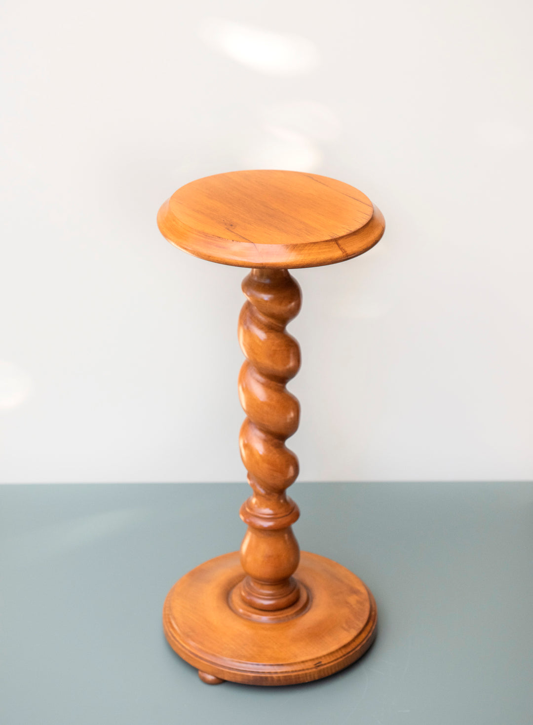 Antique Barley Twist Plant Stand
