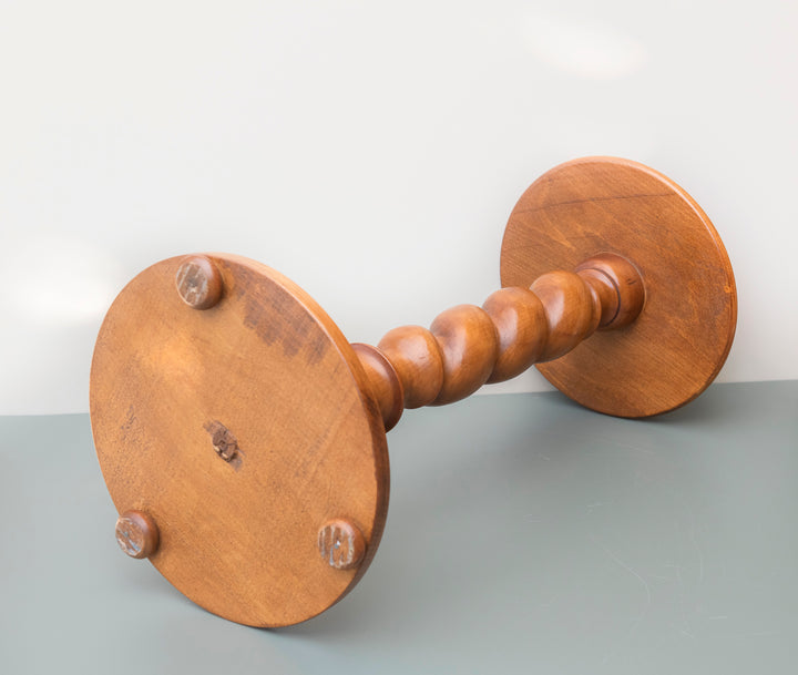 Antique Barley Twist Plant Stand
