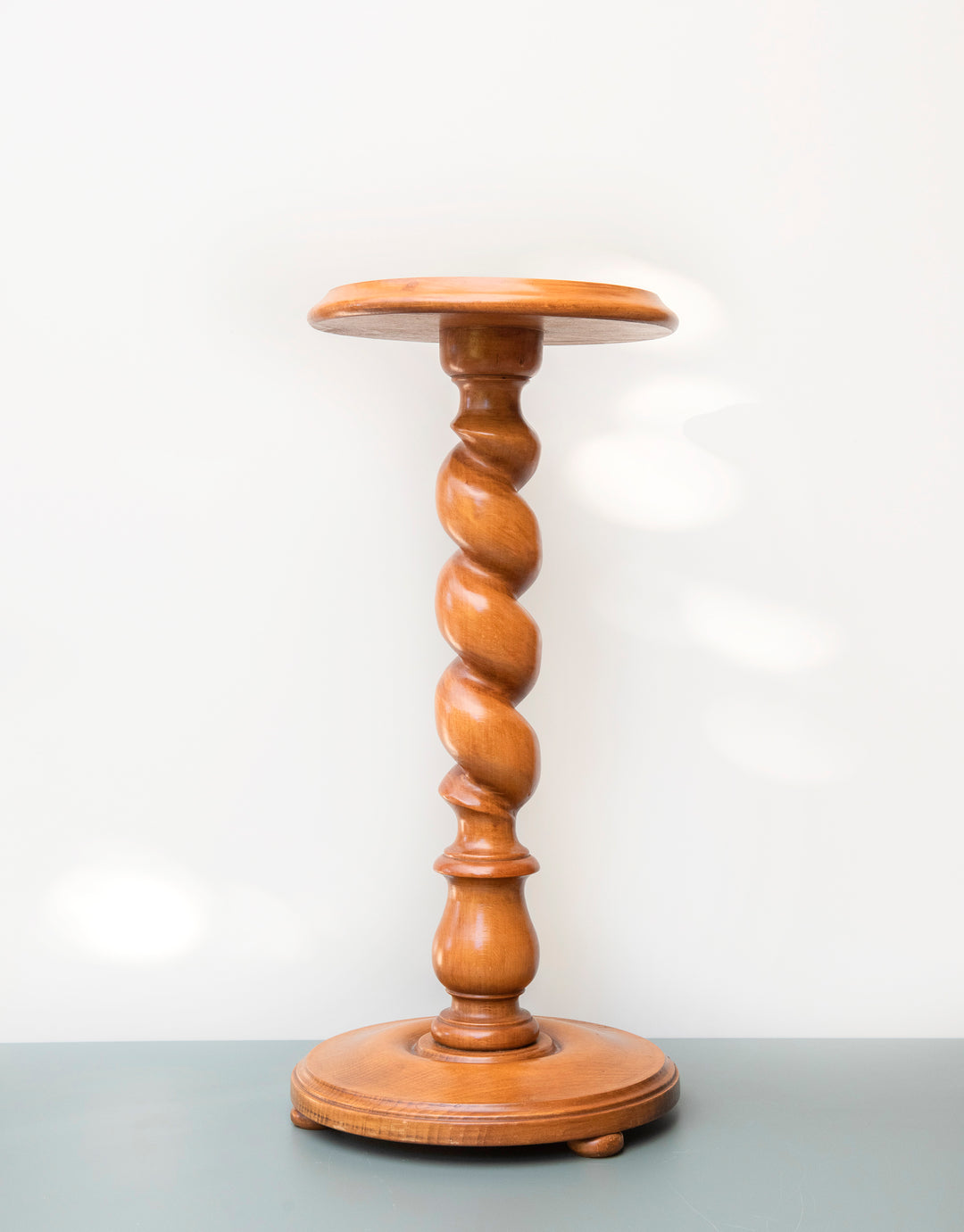Antique Barley Twist Plant Stand