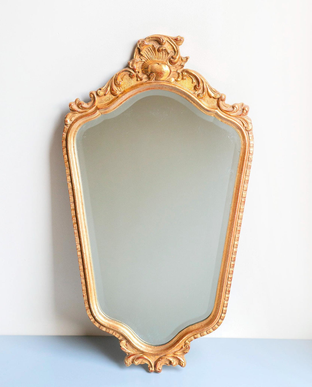 Vintage Ornate Gilt Wall Mirror – Rococo Revival