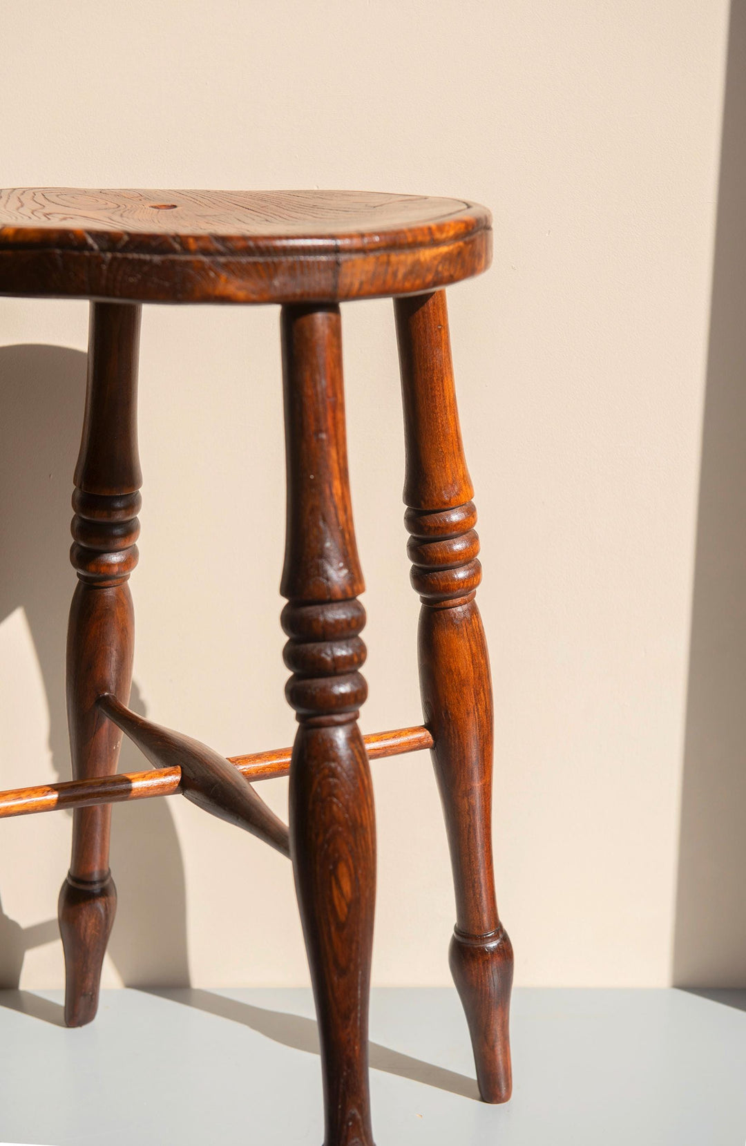 19th Century English Windsor Plant Stool