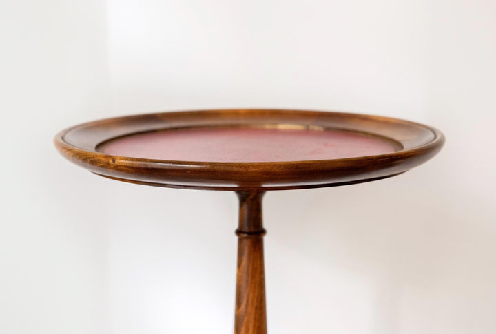 Antique Mahogany Wine Table - Georgian Tripod Table