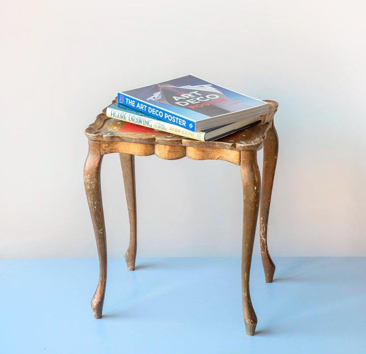 Florentine Giltwood Side Table, 1960s