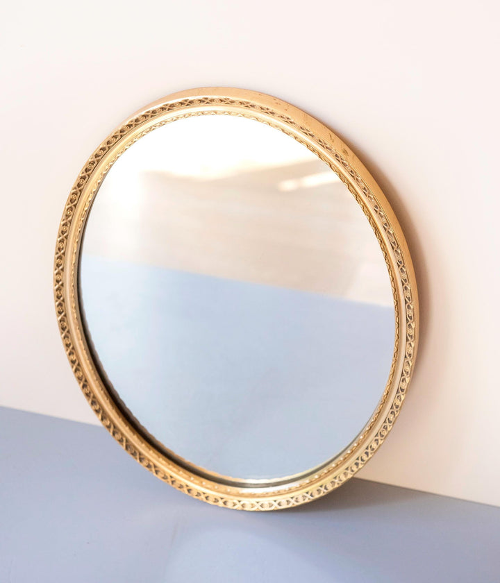 Dutch Louis XVI Style Ornate Wall Mirror, 1960s