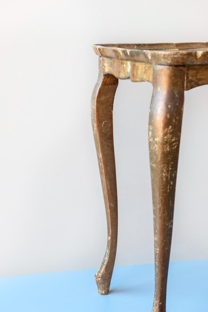 Florentine Giltwood Side Table, 1960s