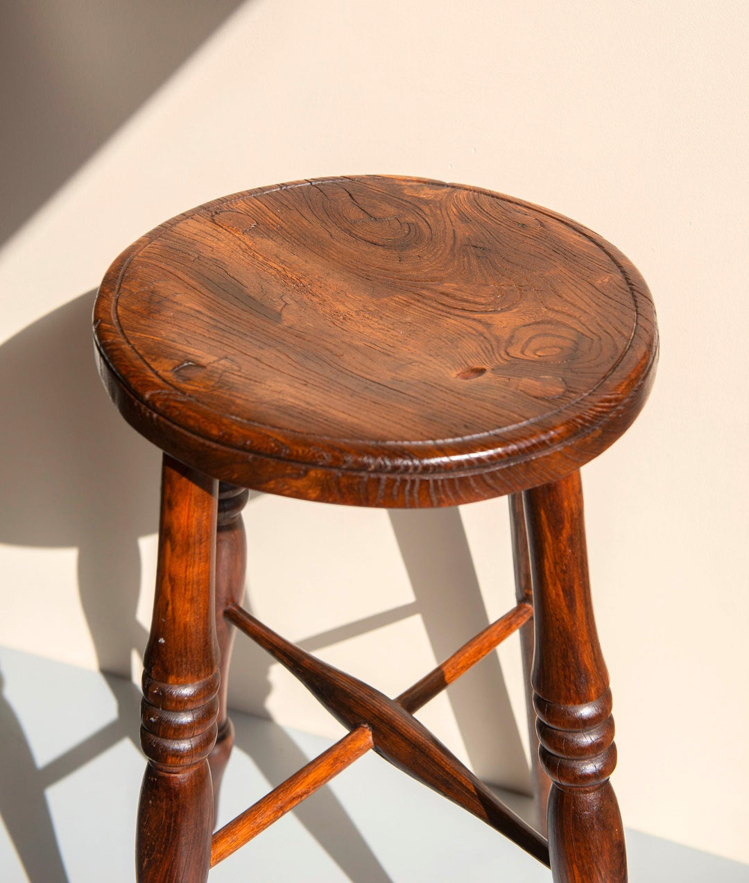 19th Century English Windsor Plant Stool