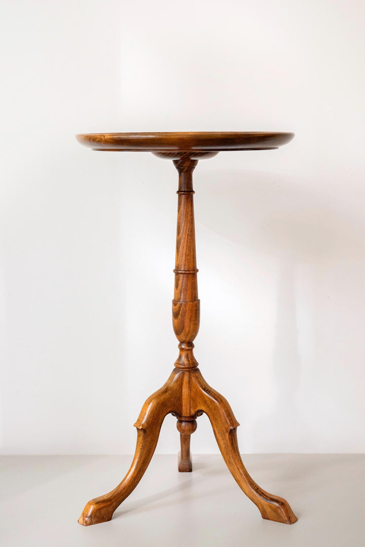 Antique Mahogany Wine Table - Georgian Tripod Table