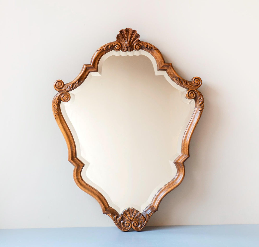 Antique Ornate Wall Mirror - Rococo Louis XV Style