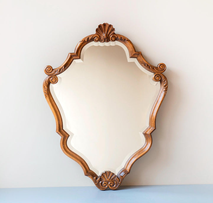 Antique Ornate Wall Mirror - Rococo Louis XV Style