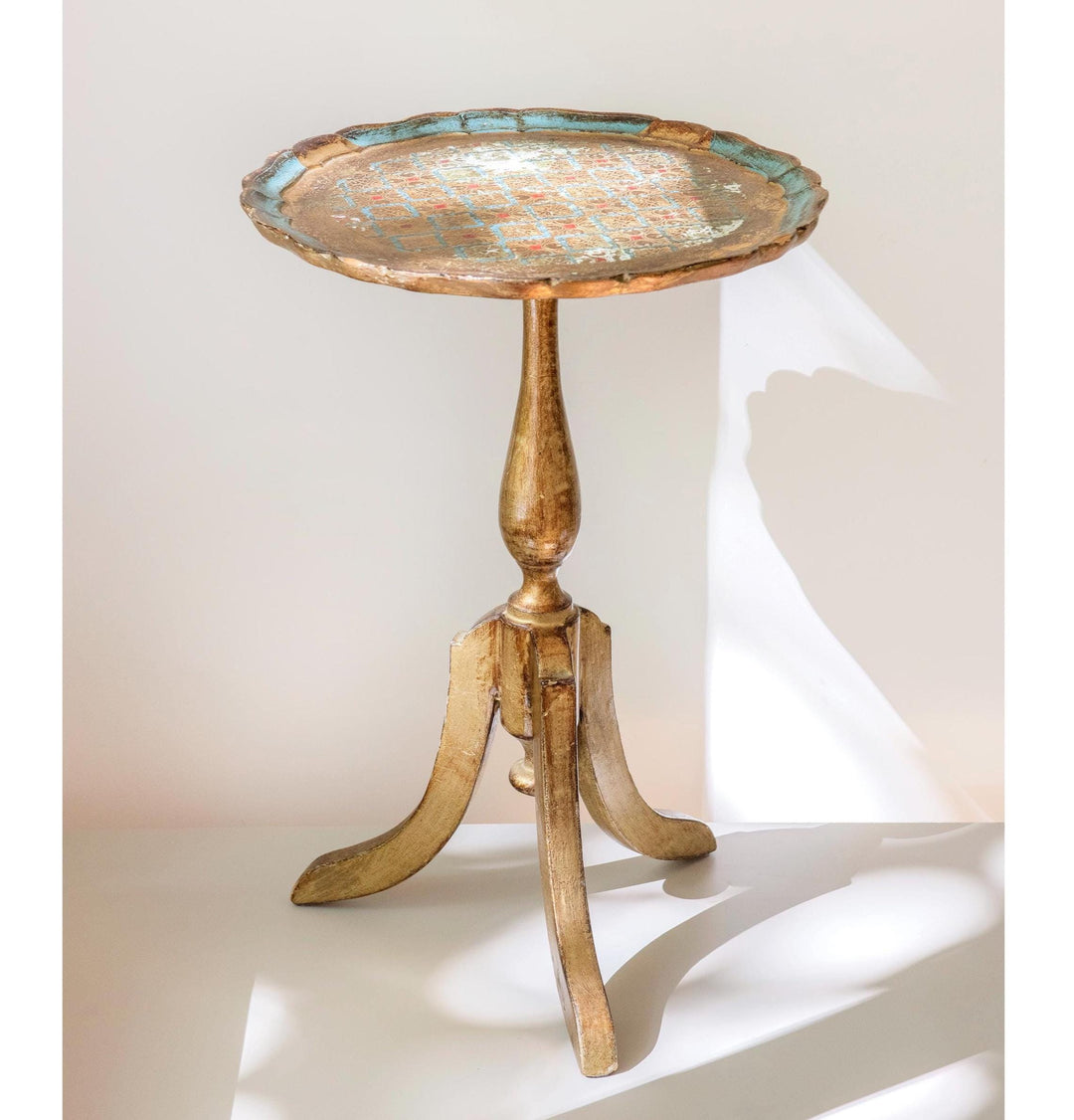 Vintage Italian Florentine Wine Table