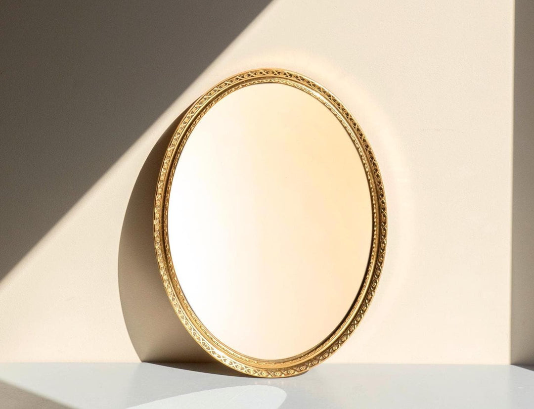 Dutch Louis XVI Style Ornate Wall Mirror, 1960s