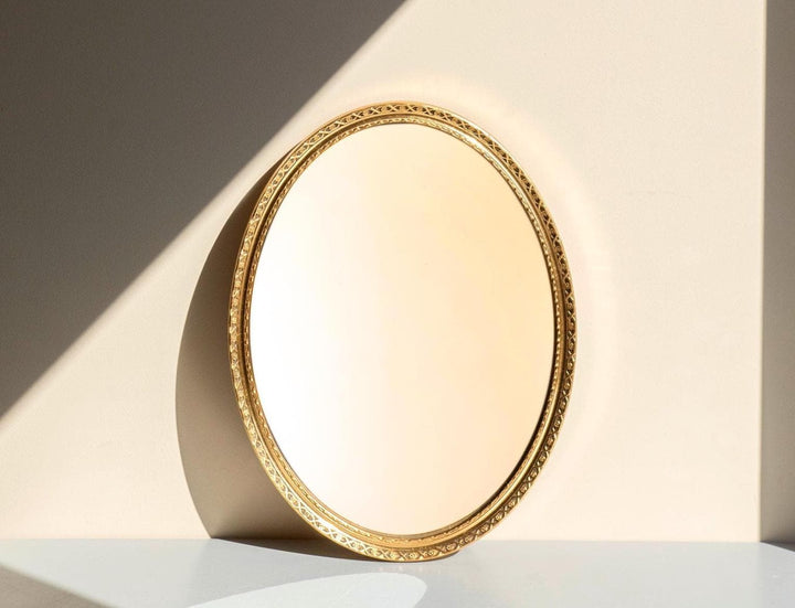 Dutch Louis XVI Style Ornate Wall Mirror, 1960s