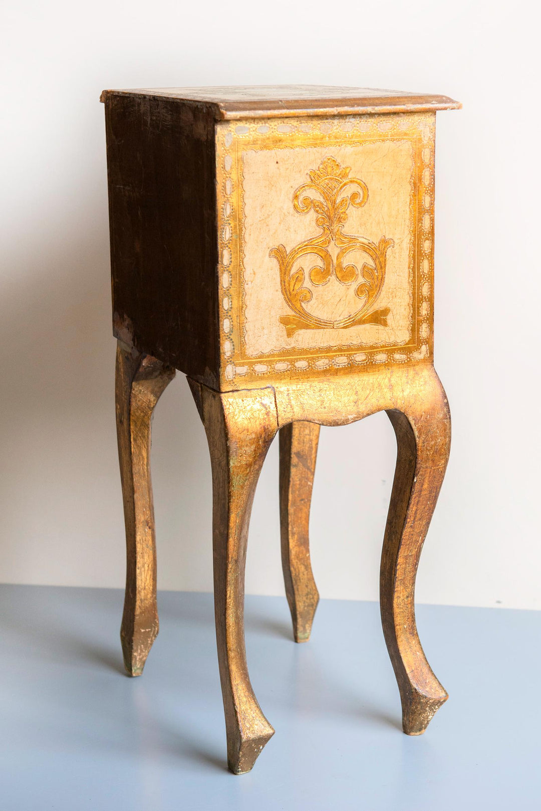 Italian Florentine Cabinet with Three Drawers – 1960s