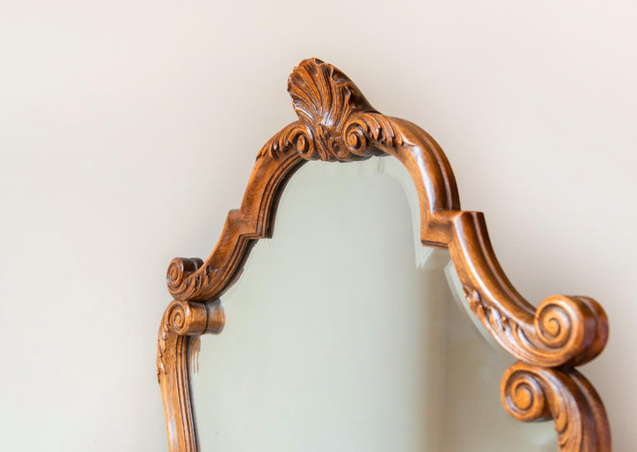 Antique Ornate Wall Mirror - Rococo Louis XV Style